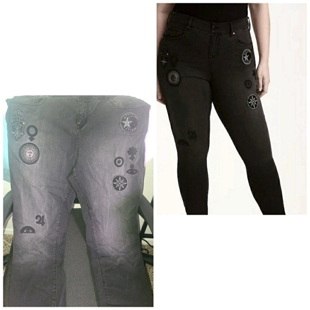 Celeste Ultra high-rise Skinny Jeans Like New